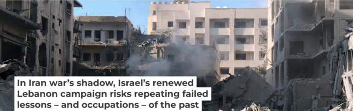 Buildings destroyed in Israeli airstrikes are seen in the southern port city of Tyre, Lebanon, on May 31, 2026. AP Photo